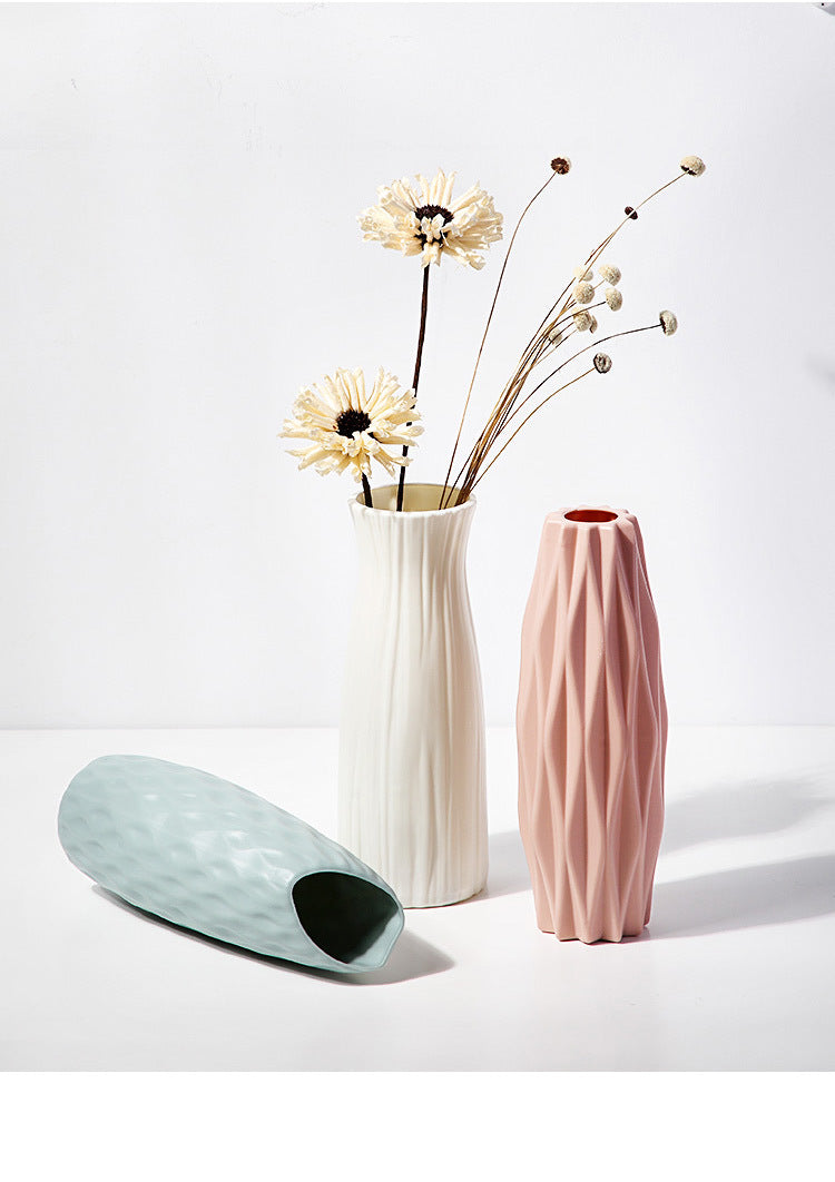 Artificial Flower Vase Ornament Creative Simple Fresh Style Flower Arrangement Vase