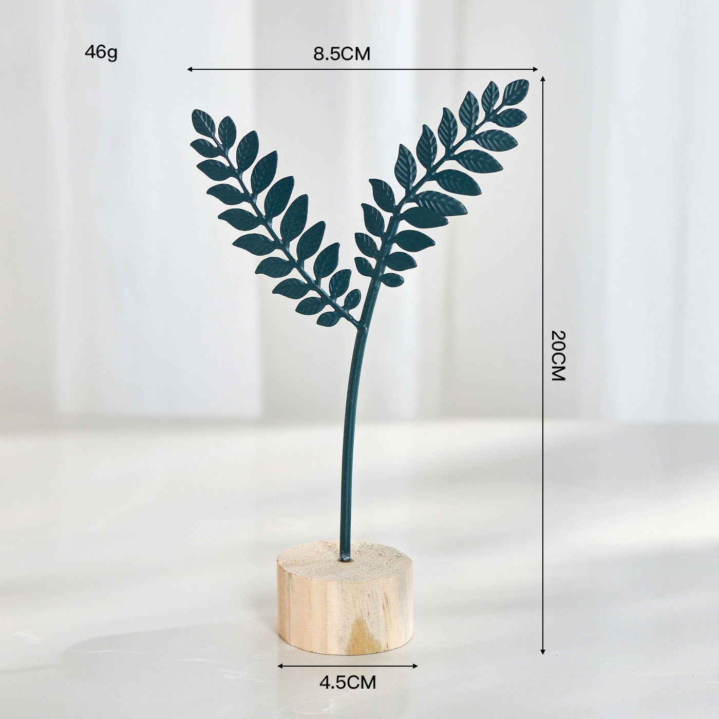 Nordic Style Light Luxury Metal Crafts Creative Home Living Room Entrance and Wine Cabinet Decorations Iron Art Ginkgo Leaf Ornaments
