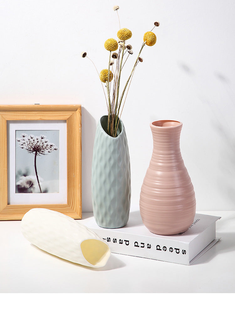 Artificial Flower Vase Ornament Creative Simple Fresh Style Flower Arrangement Vase