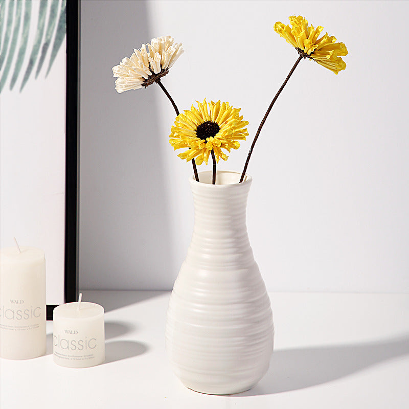 Artificial Flower Vase Ornament Creative Simple Fresh Style Flower Arrangement Vase
